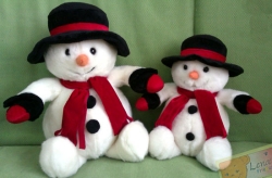christmas toy - snowman plush