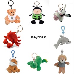 Custom Plush Animals Human Dolls Custom Keychain Plush